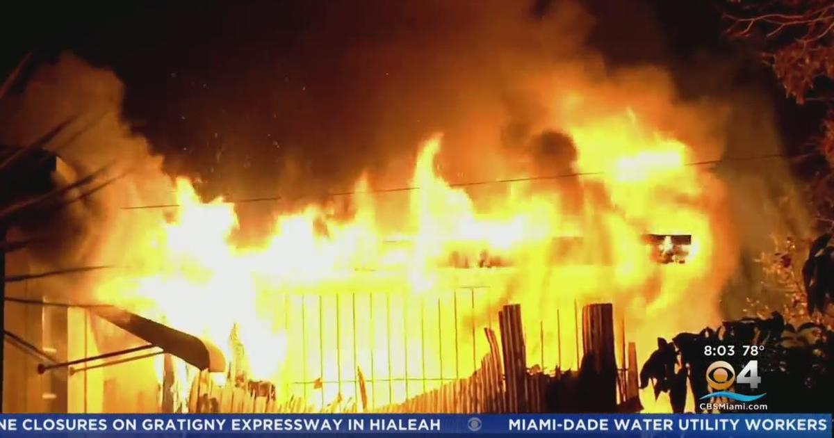 NW Miami-Dade spouse and children pressured out of dwelling by flames