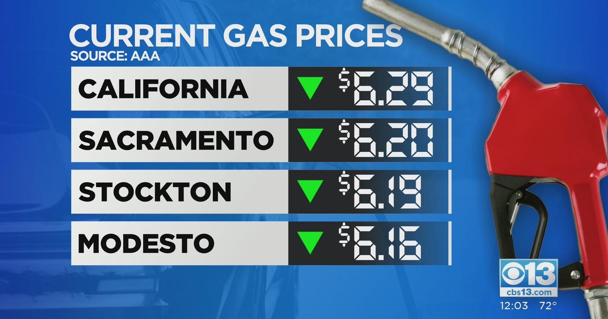 California gas prices slowly creeping down