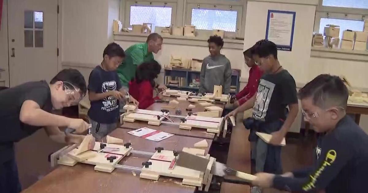 Woodshop, formerly a school staple, making a comeback