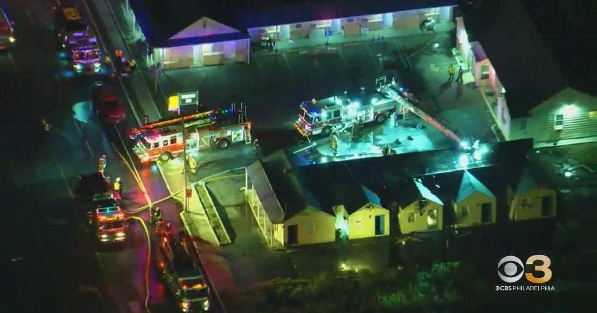 2alarm motel fire in Pleasantville, New Jersey CBS Philadelphia