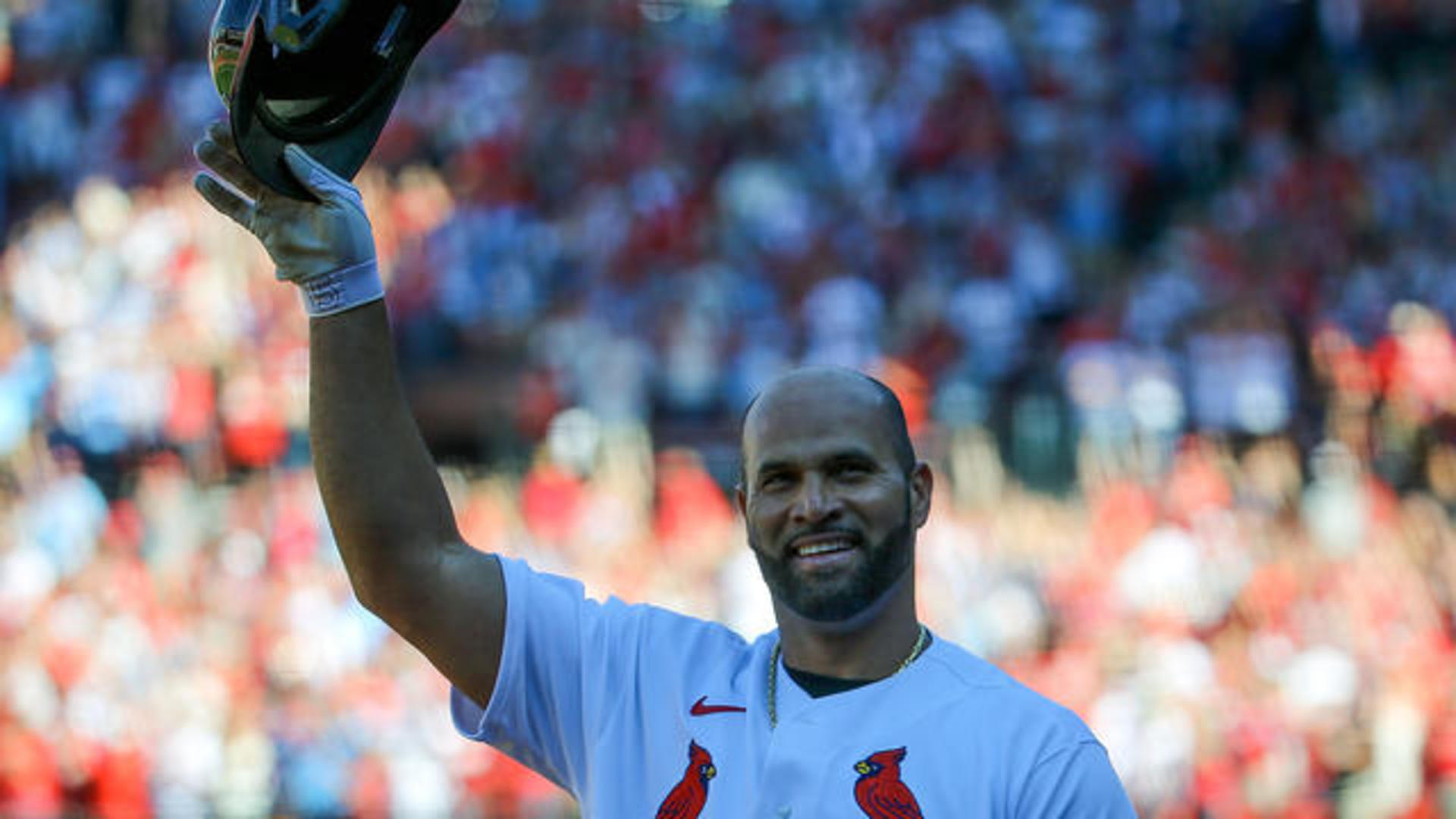 MLB Legend Albert Pujols Makes a Promise to His Son While