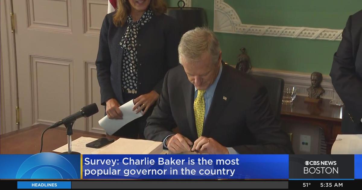 Charlie Baker is America's most popular governor, according to new