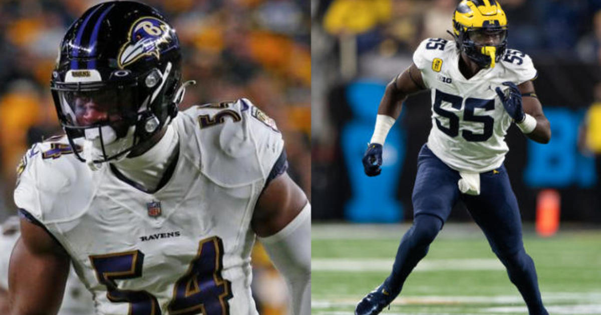 Tyus Bowser and David Ojabo practice for first time, signaling potential  boost for Ravens pass rush - CBS Baltimore