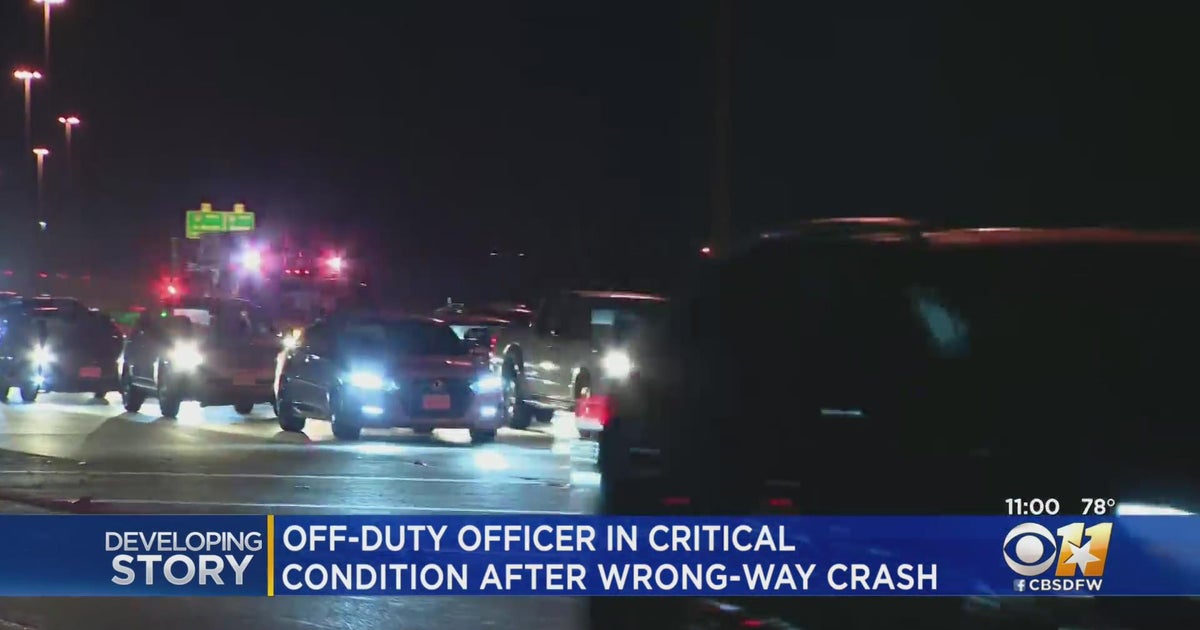 Off-duty Dallas officer remains in critical condition after wrong way ...