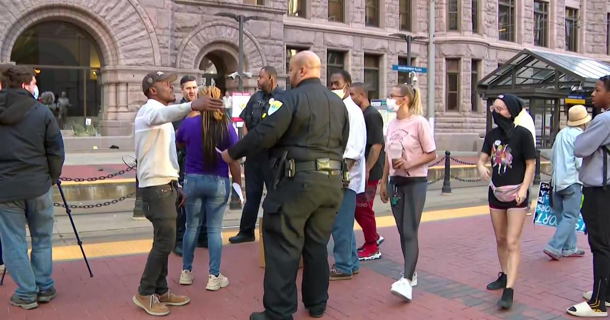 Activists at Minneapolis City Hall to protest encampment evictions cleared out