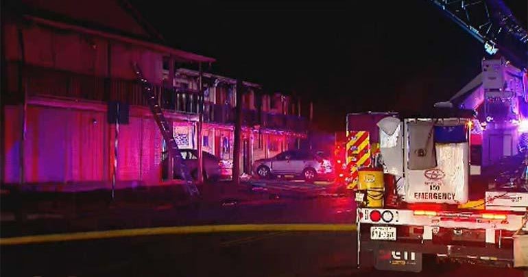 Grand Prairie apartment complex fire displaces 25 residents CBS Texas