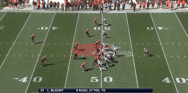 Tom Brady to Chris Hogan in 2016 