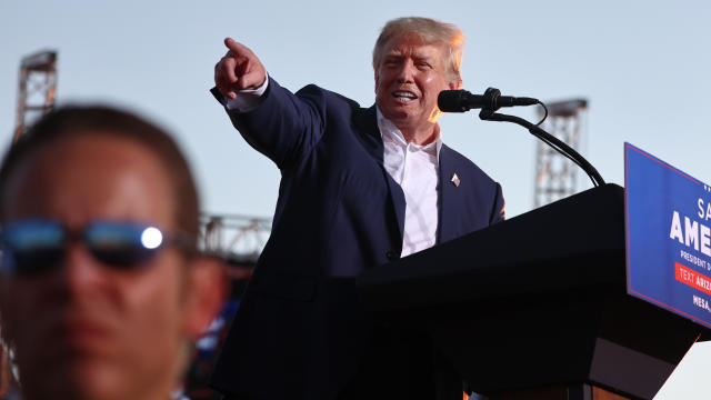 Donald Trump Holds Campaign Rally In Support Of Arizona GOP Candidates 