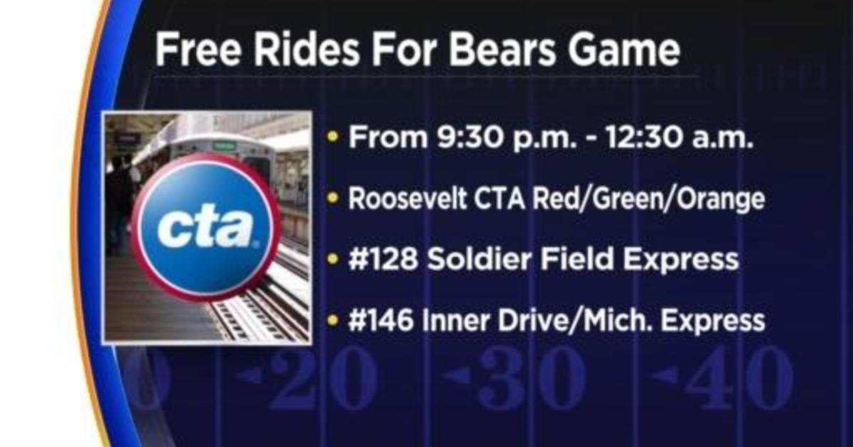 Ride Franklin Tap's Free Shuttles to all Bears Home Games @ Soldier Field  Registration, Multiple Dates