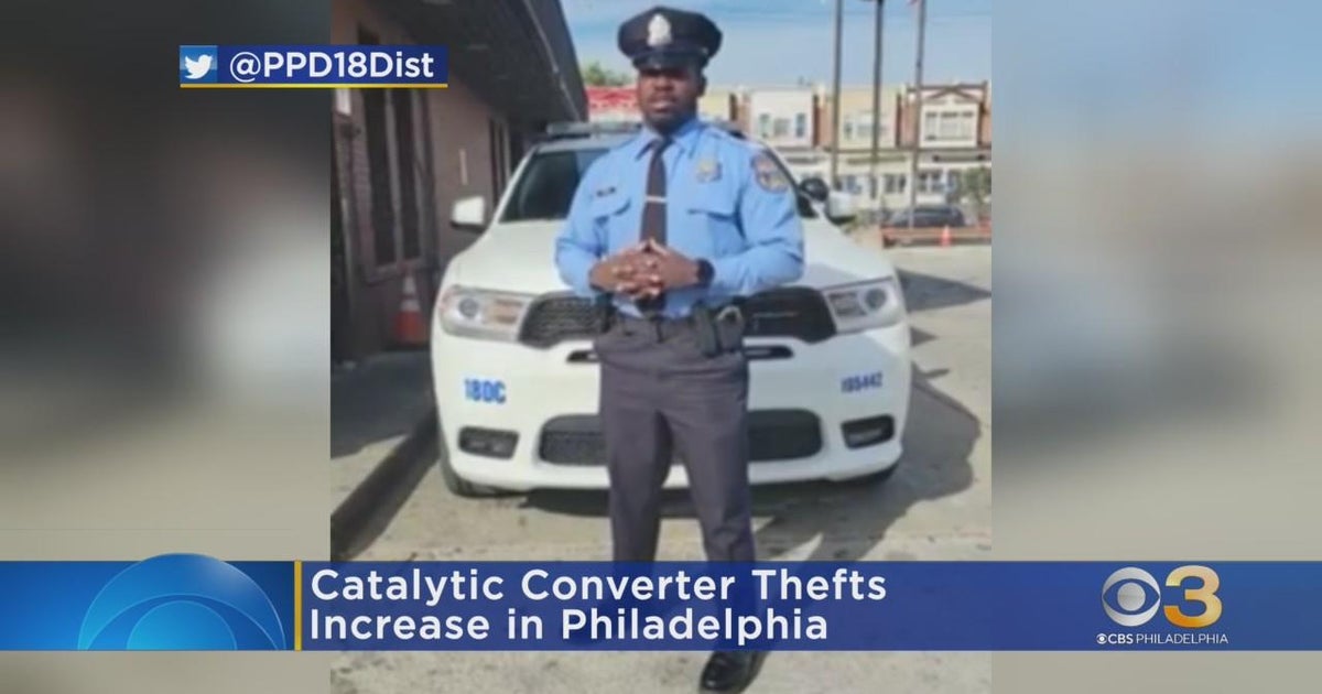Catalytic converter thefts increase in Philadelphia CBS Philadelphia