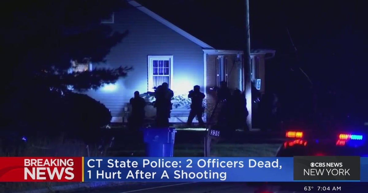 2 officers killed, 1 hurt in Bristol, Conn. CBS New York