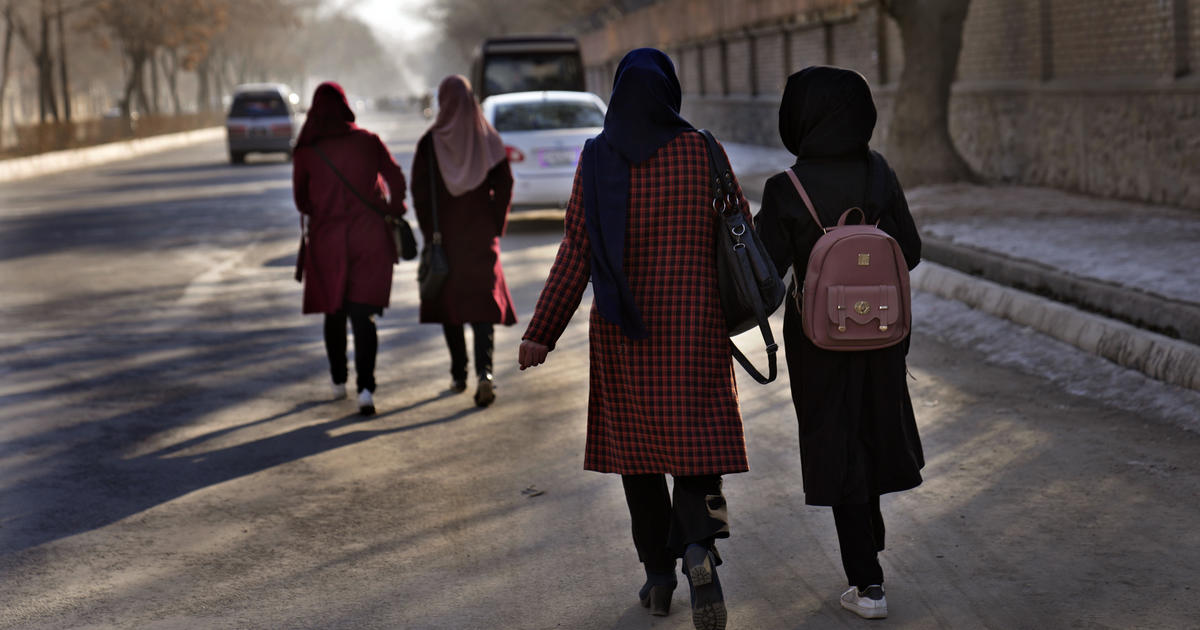 Taliban blocks women from college entrance exams in subjects deemed