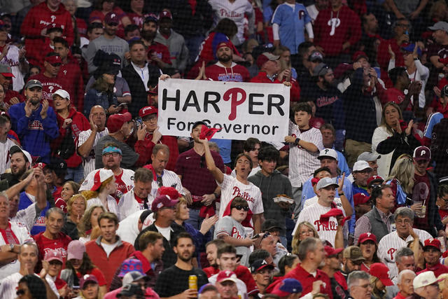 NLDS: Bryce Harper clubs 2 of Phillies' 6 HRs in Game 3 rout of Braves –  Orange County Register