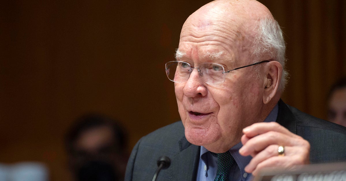 Vermont Sen. Patrick Leahy hospitalized after "not feeling well"