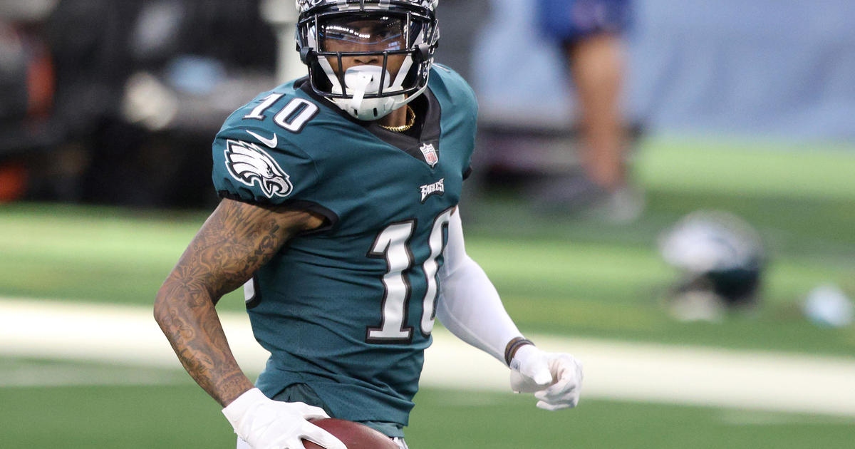 DeSean Jackson's exit in Philadelphia Eagles win over Chicago Bears was  'precautionary,' coach says 