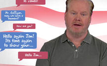 Jim Gaffigan on the incessant texts from politicians asking for money 