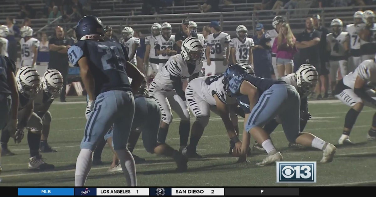 Lincoln Zebras squash the Oakmont Vikings 480 CBS Sacramento