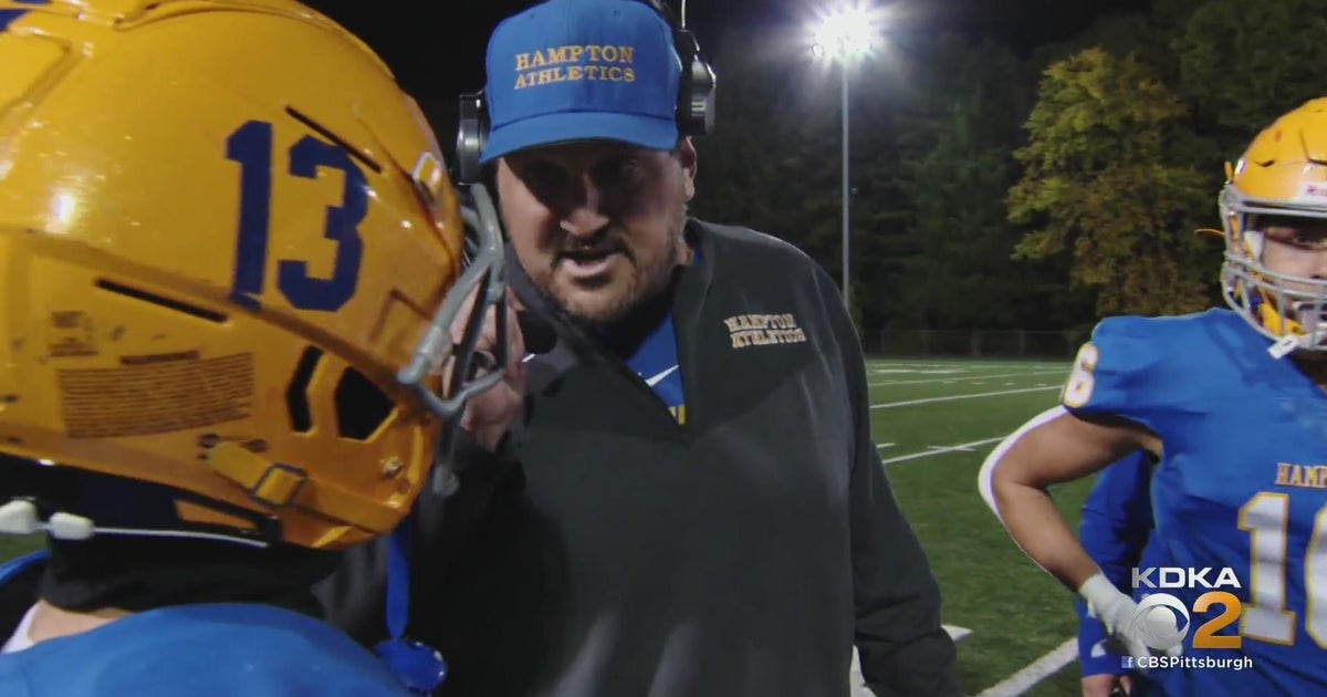 High School Football Indiana Vs. Hampton CBS Pittsburgh