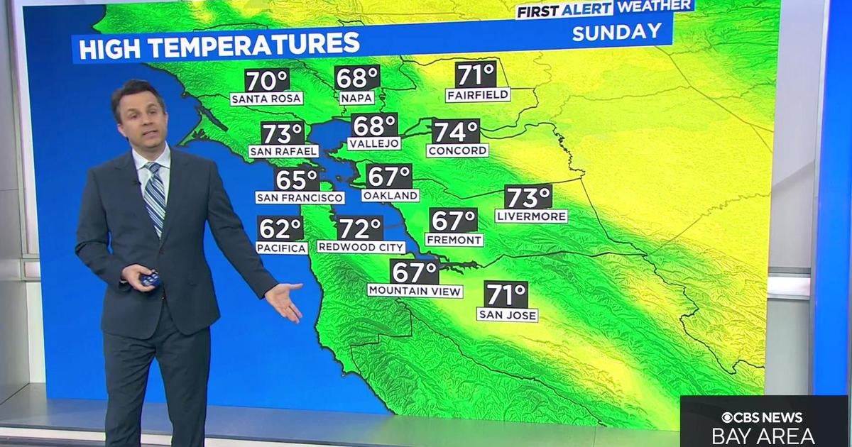 First Alert Weather Saturday Night Forecast - CBS San Francisco