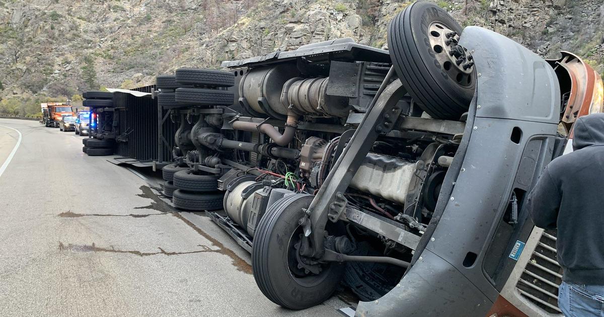 Westbound I-70 Near Glenwood Canyon Reopened After Semi-truck Rollover ...