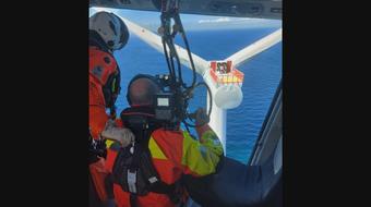 What it takes to film offshore wind turbines up close 