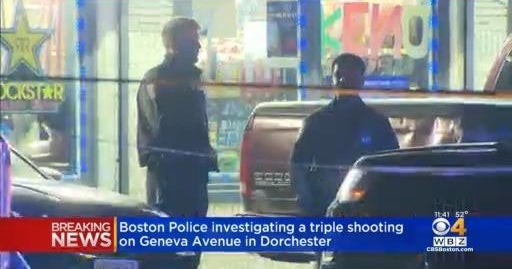 Woman dead, two men injured in Boston shooting - CBS Boston