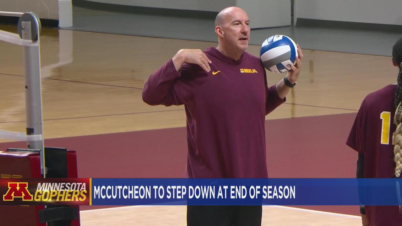 Hugh McCutcheon, celebrated Gopher volleyball coach, announces his departure