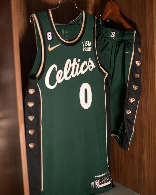 Celtics unveil City Edition uniforms honoring Bill Russell - CBS Boston
