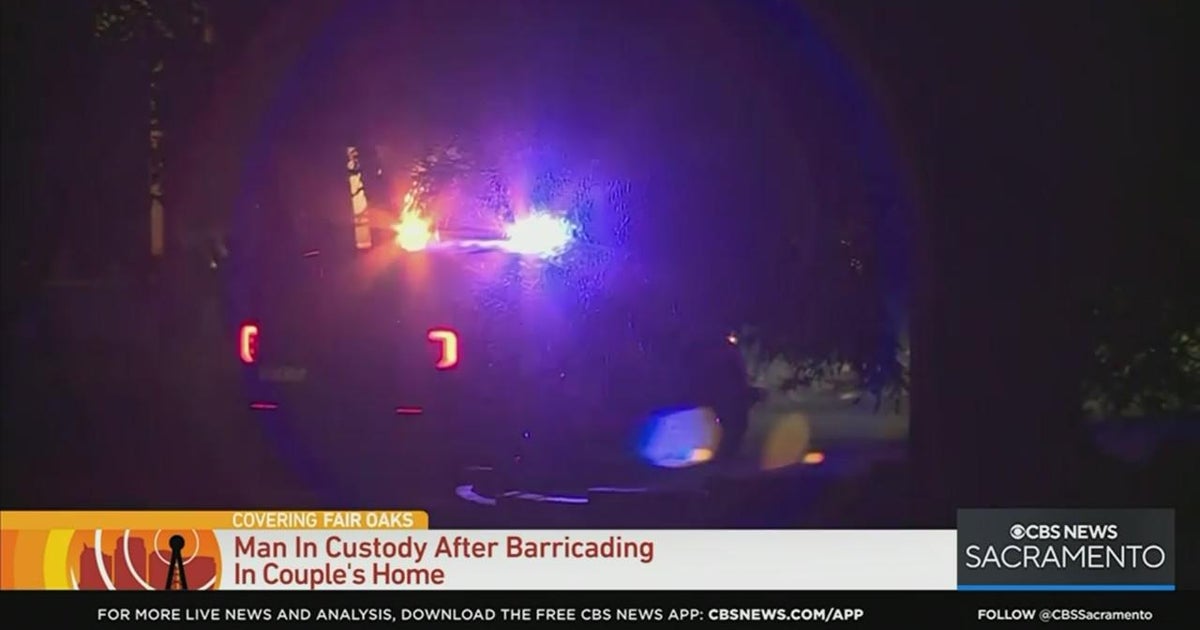 Man in custody after barricading in Citrus Heights couple's home - CBS ...