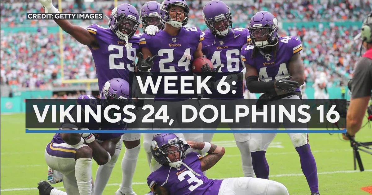 Cook's late touchdown ices Vikings' 24-16 win over Dolphins