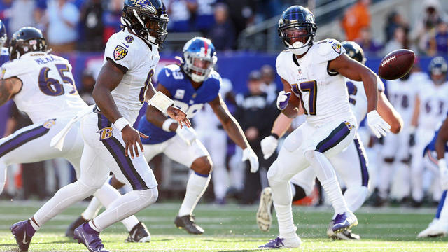 Baltimore Ravens v New York Giants 