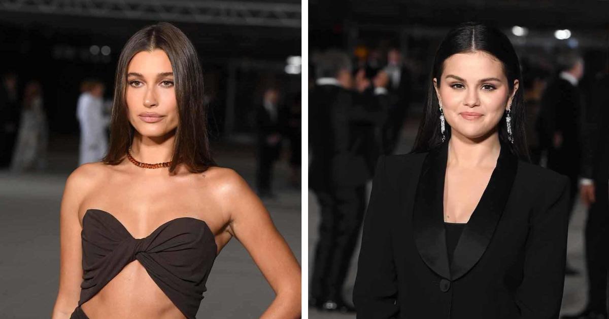 Selena Gomez and Hailey Bieber squash rumors of a feud by posing together for viral photo