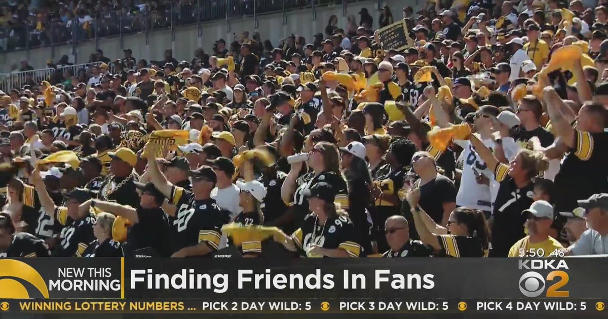 Finding friends in fans (Pt. 2) - CBS Pittsburgh