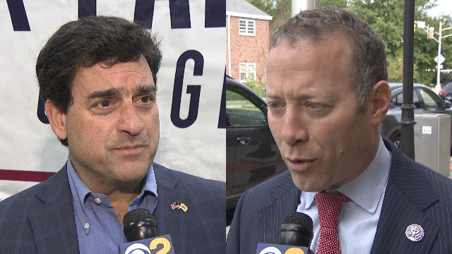 Frank Pallotta and Josh Gottheimer 