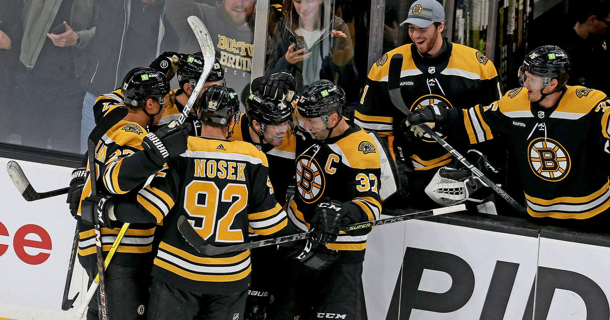 DeBrusk Scores 2 As Bruins Beat Panthers 5-3 - CBS Boston