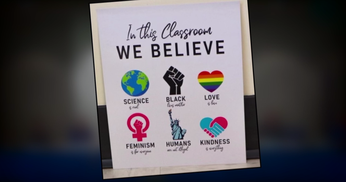 Northwest Indiana school district says signs with certain social justice messages are political, must come down