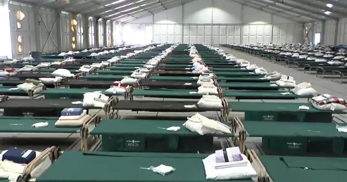NYC Opens Tent Shelter For Asylum Seekers