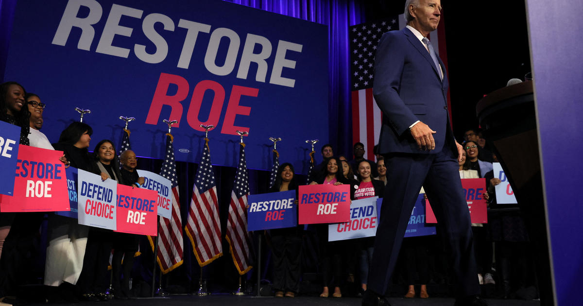 Biden vows that first bill of next Congress will legalize abortion if Democrats pick up seats