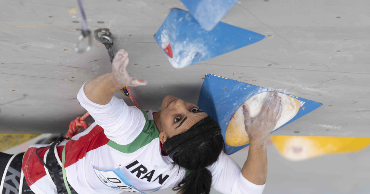 Concern for Elnaz Rekabi, Iranian athlete who competed in Seoul climbing competition without headgear