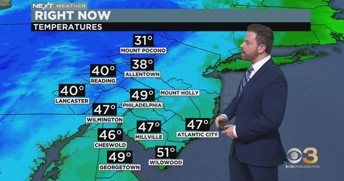 NEXT Weather Cold week ahead CBS Philadelphia