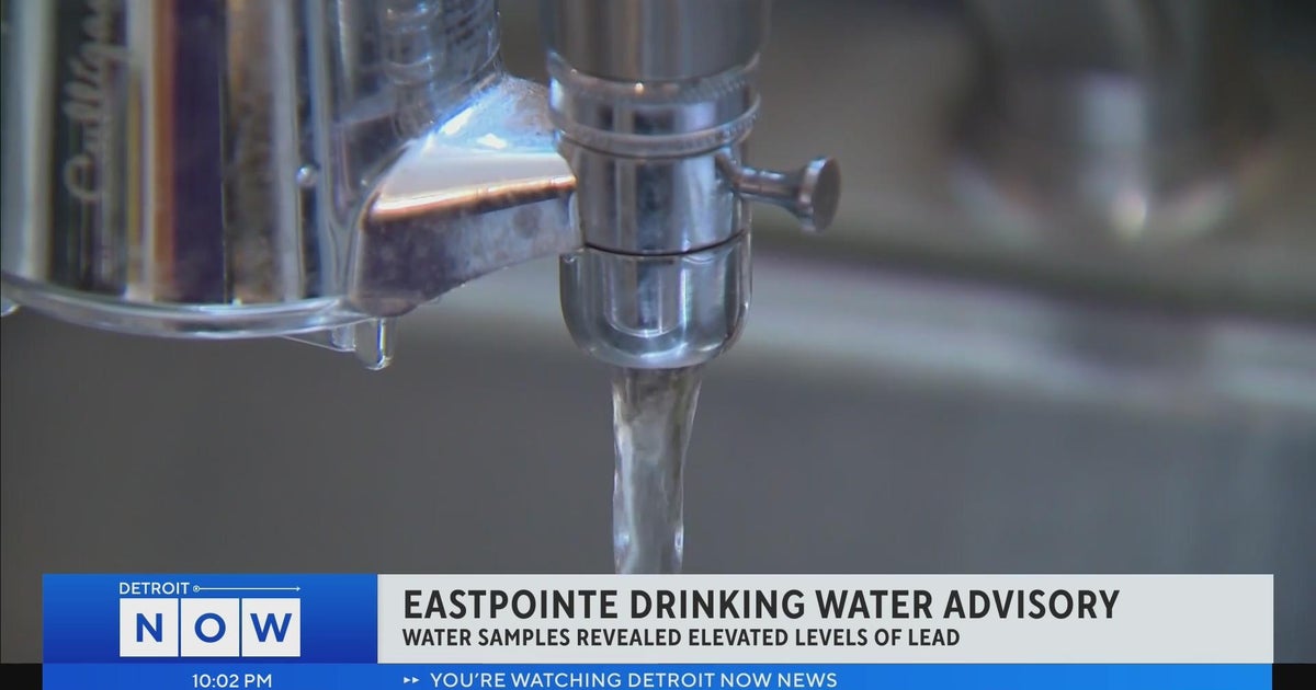 Advisory issued after elevated lead levels detected in Eastpointe