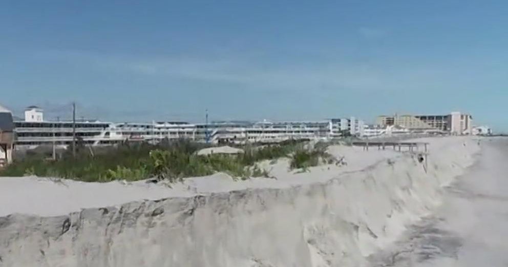 North Wildwood repairs dune affected by remnants of Ian CBS Philadelphia