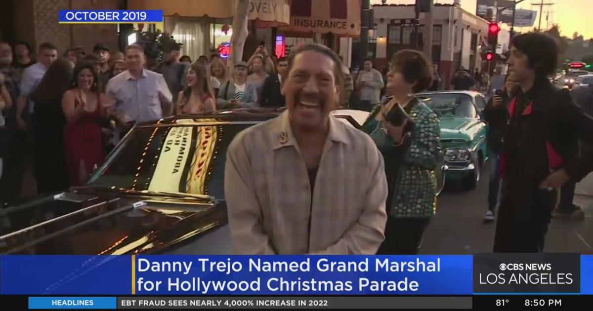 Danny Trejo named Grand Marshal for Hollywood Christmas Parade CBS