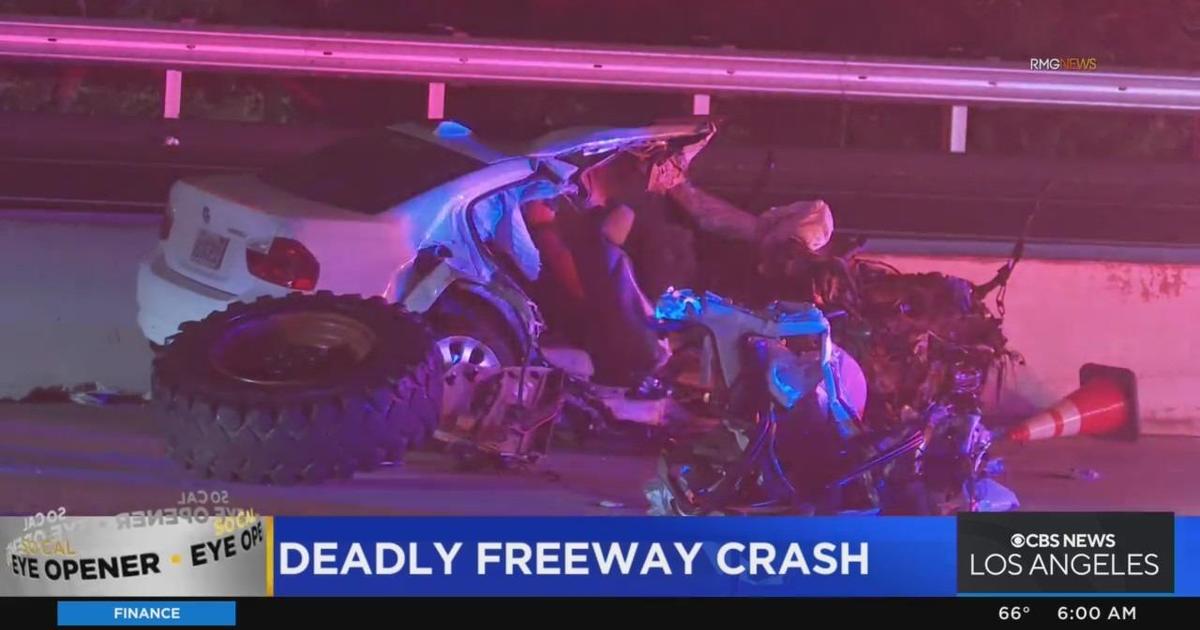 1 dead, 2 injured after driver travels into construction zone on 210 Freeway in Sylmar