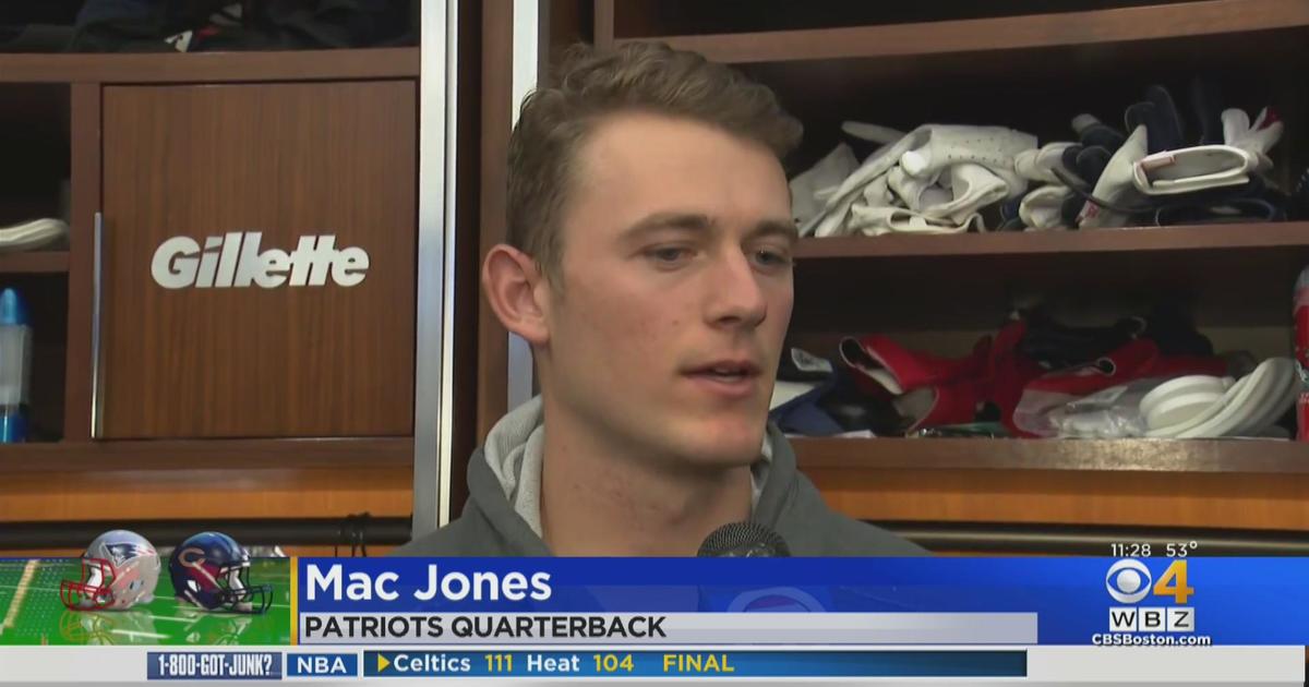 Mac Jones talks for first time since suffering ankle injury