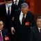 Ex-Chinese president unexpectedly led out of Communist Party congress