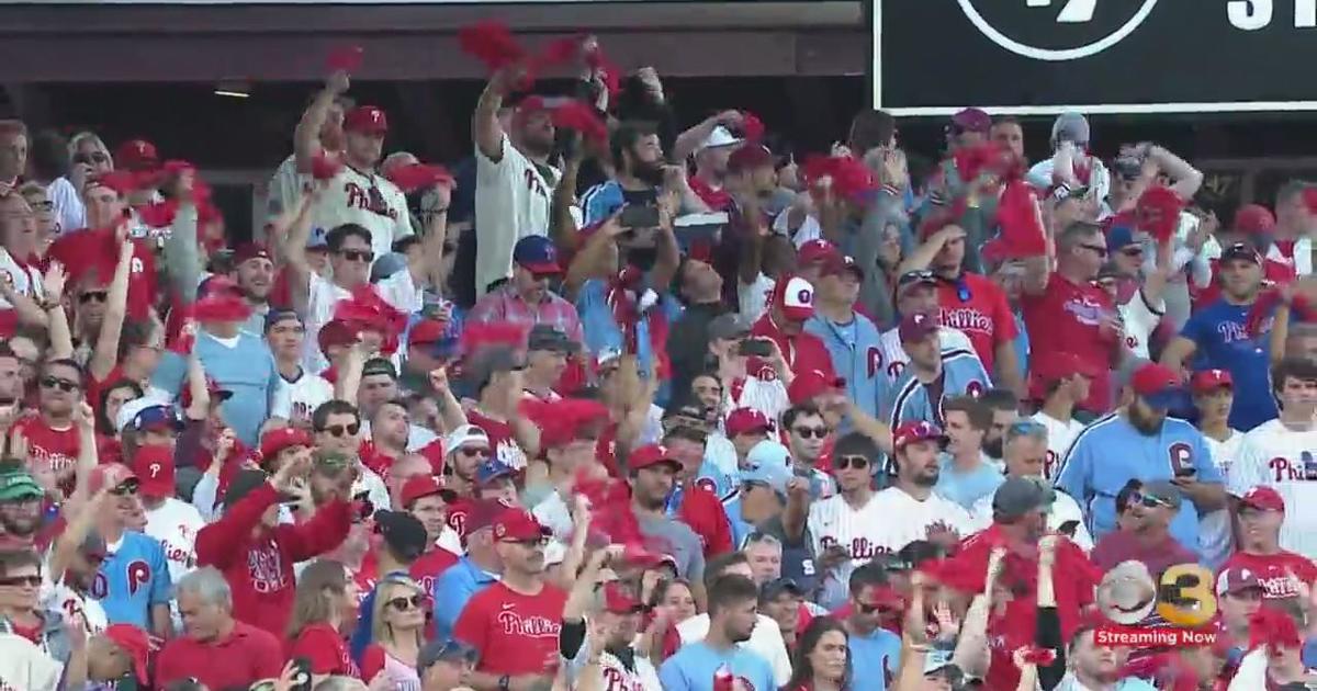 Phils and phans celebrate 2-1 with Game 4 ahead - CBS Philadelphia