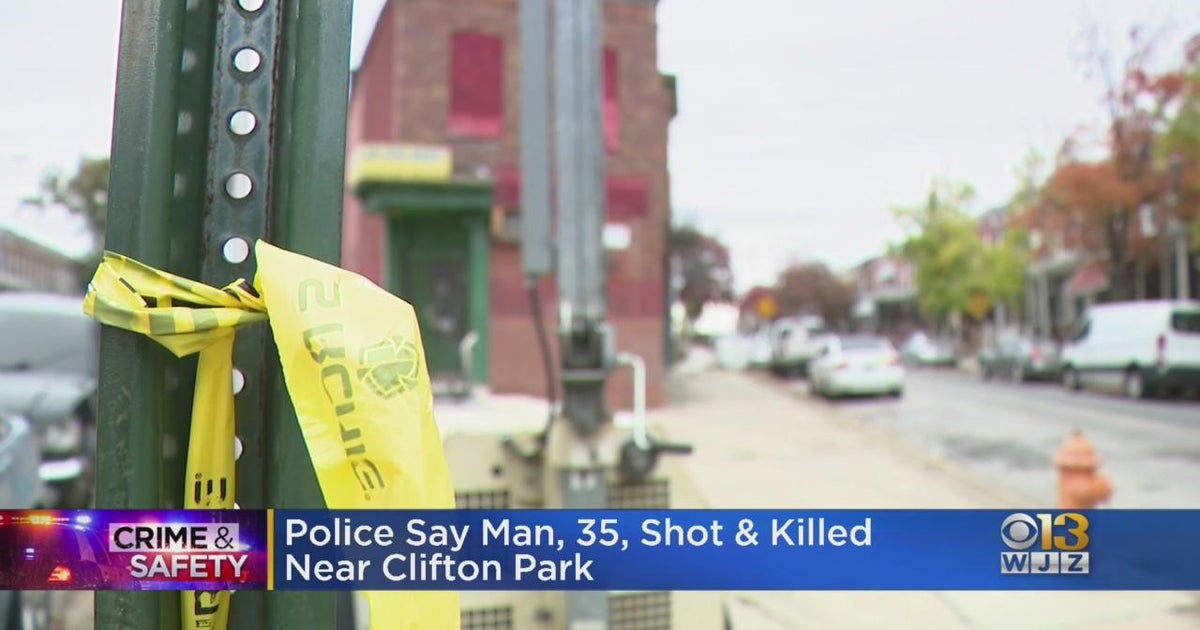 Man, 35, shot in the head, killed in East Baltimore - CBS Baltimore