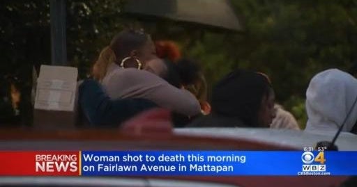 Woman killed in early morning Mattapan shooting - CBS Boston