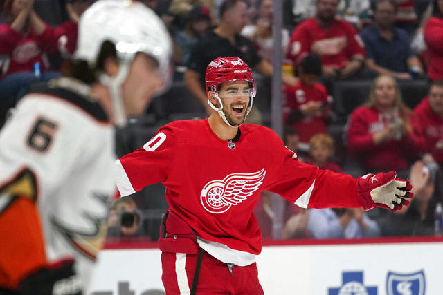 Red Wings' Kubalik Production Is Here to Stay